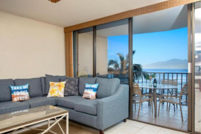 KBM Resorts: Valley Isle Resort VIR-508 5th floor with oceanfront views Includes Rental Car